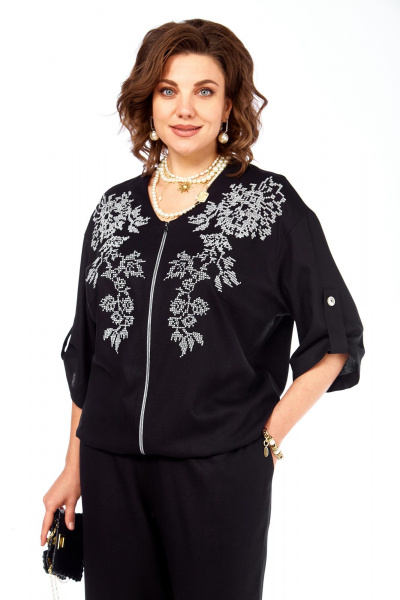 Брюки, жакет Grace for you 281 черный - фото 6