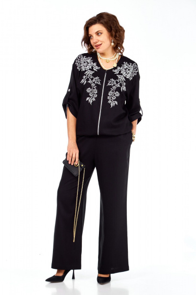 Брюки, жакет Grace for you 281 черный - фото 3