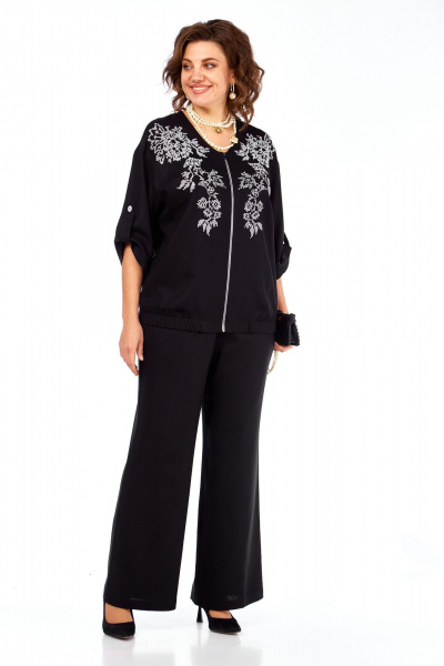 Брюки, жакет Grace for you 281 черный - фото 1