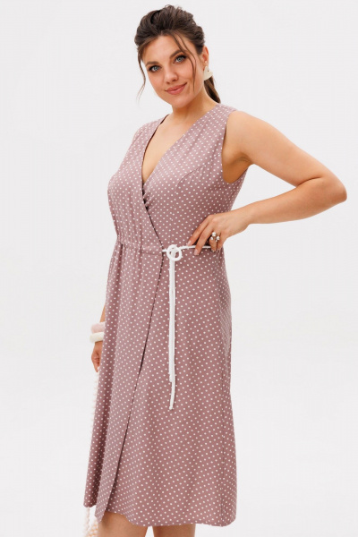 Жакет, платье Anelli 1708 соевое_молоко - фото 3