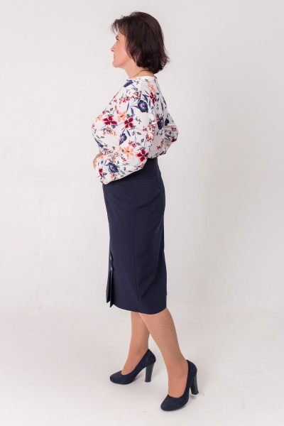 Юбка Faldas М-31 синий - фото 2