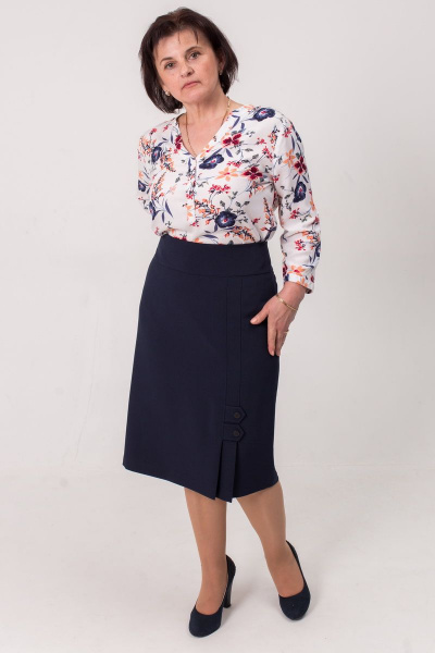 Юбка Faldas М-31 синий - фото 1