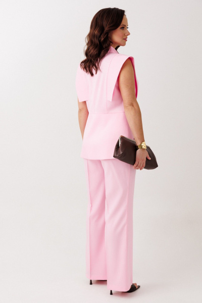 Брюки, жилет Mubliz 320 розовый - фото 4