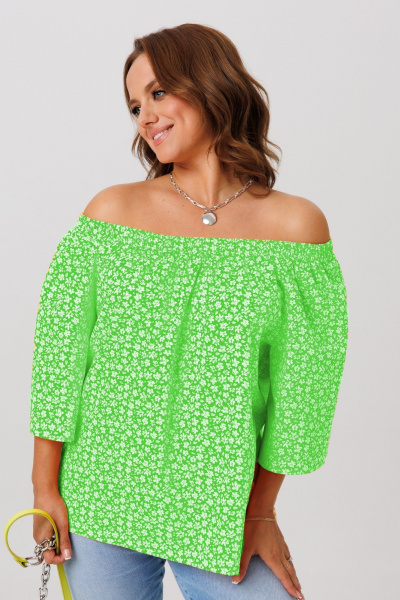 Блуза Anastasia м-1251.1 травяной - фото 3