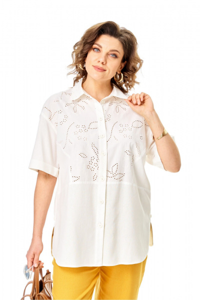 Рубашка Karina deLux 1446Р молочный - фото 1