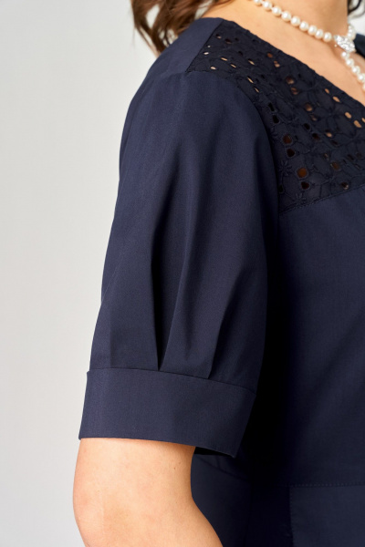 Платье EVA GRANT 7200 синий - фото 9