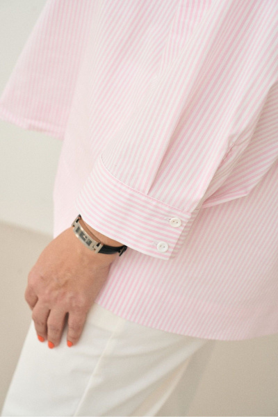 Рубашка GRATTO 4356 розовый - фото 13