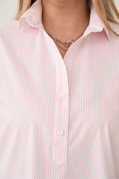 Рубашка GRATTO 4356 розовый - фото 10