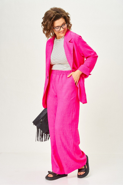 Брюки, жакет Michel chic 1446/1 фуксия - фото 4