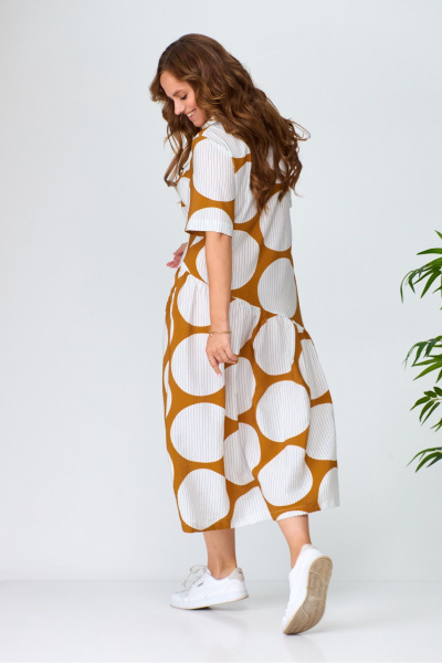 Платье Anastasia м-999.1 молочный - фото 6