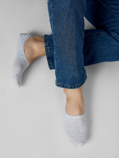 Носки Mark Formelle 071K-352/24071K серый_меланж_000Н_Нанесение_силикона_на_пятку - фото 1