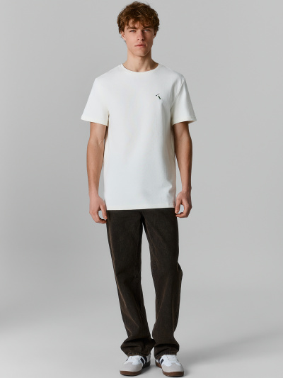 Футболка Mark Formelle 111958/25-5635П-0-2 св.молочный_печать4_692_W_вышивка - фото 1