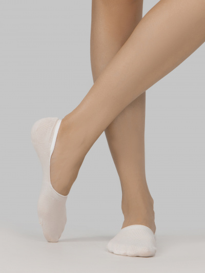 Носки Mark Formelle 349A-351/243349A молочный_3_000Н_Нанесение_силикона_на_пятку - фото 5