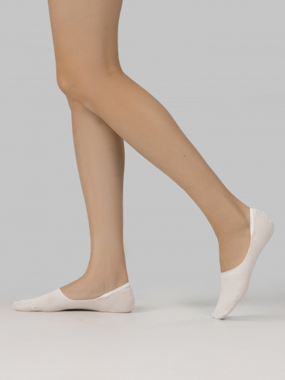 Носки Mark Formelle 349A-351/243349A молочный_3_000Н_Нанесение_силикона_на_пятку - фото 2