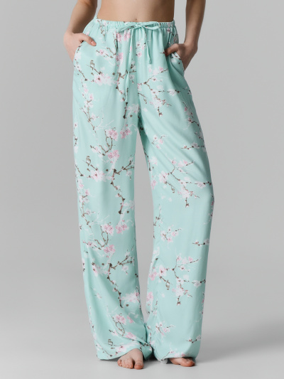 Брюки Mark Formelle 532431-3/25-40635ПП-9 сакура_на_мятном - фото 1