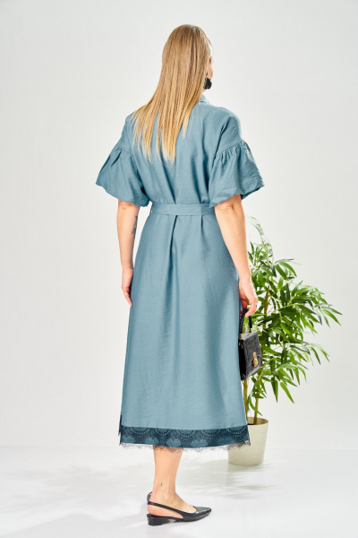 Платье AVA fashion М-198 джинс - фото 10