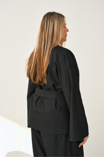 Брюки, жакет GRATTO 7230 черный - фото 13