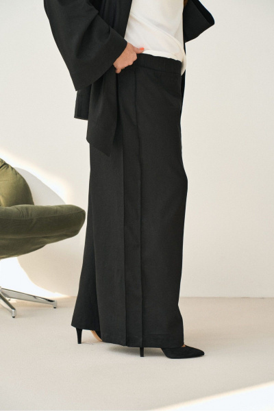 Брюки, жакет GRATTO 7230 черный - фото 4