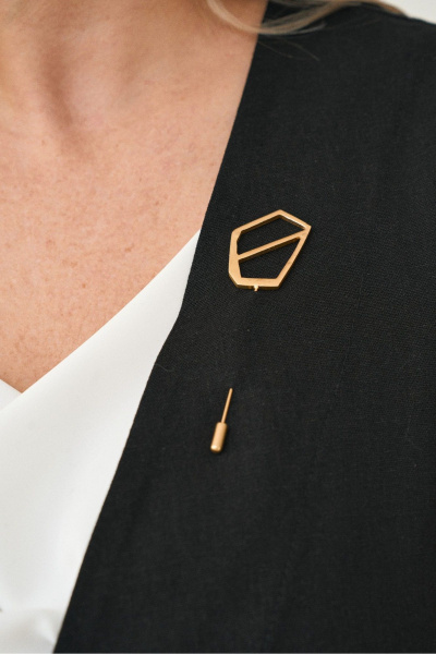 Брюки, жакет GRATTO 7230 черный - фото 3