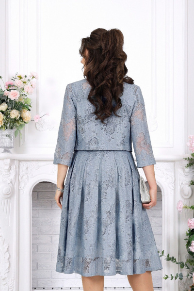 Блуза, сарафан Ninele 6105 небесный - фото 5