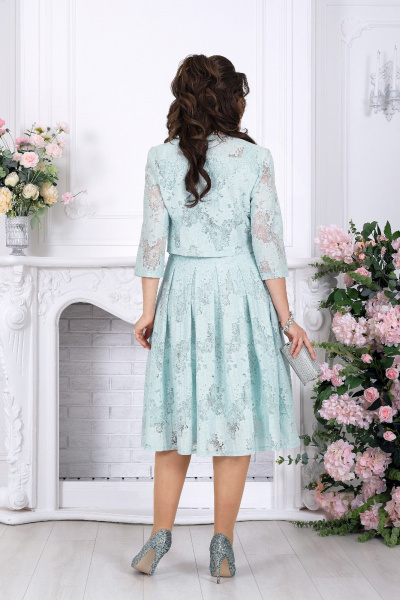 Блуза, сарафан Ninele 6105 мята - фото 4