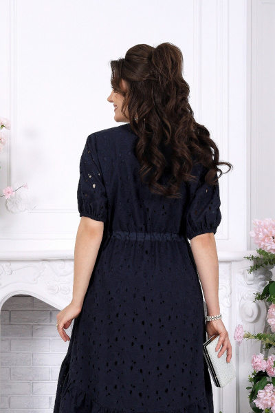 Платье Ninele 6112 синий - фото 9