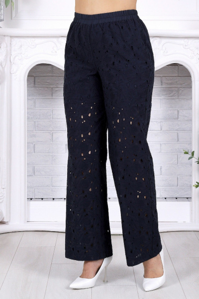 Блуза, брюки Ninele 7532 синий - фото 11