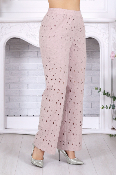 Блуза, брюки Ninele 7532 пудра - фото 3
