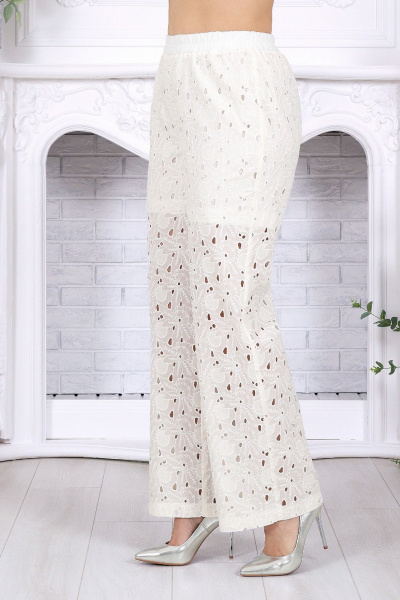 Блуза, брюки Ninele 7532 молочный - фото 11