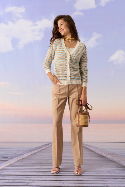 Брюки Barbara Geratti С8380BG карамель - фото 3