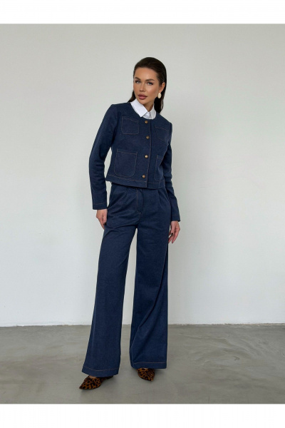 Жакет Legend Style G-026 синий - фото 8