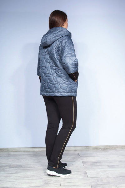 Брюки, джемпер, куртка LUXTEX 2019 серо-синий - фото 4