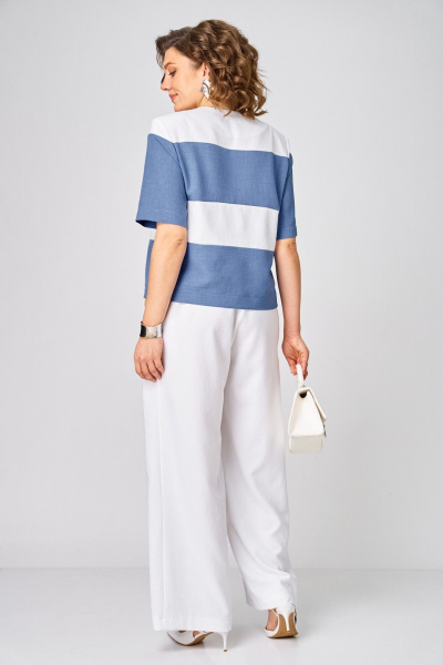 Брюки, жакет Michel chic 1449 морской_шик - фото 5