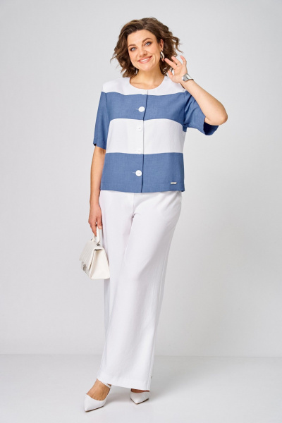 Брюки, жакет Michel chic 1449 морской_шик - фото 1