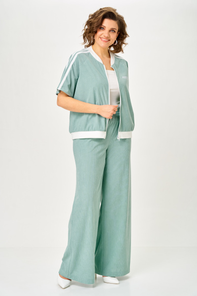 Брюки, жакет Lady Secret 26237 мята - фото 4