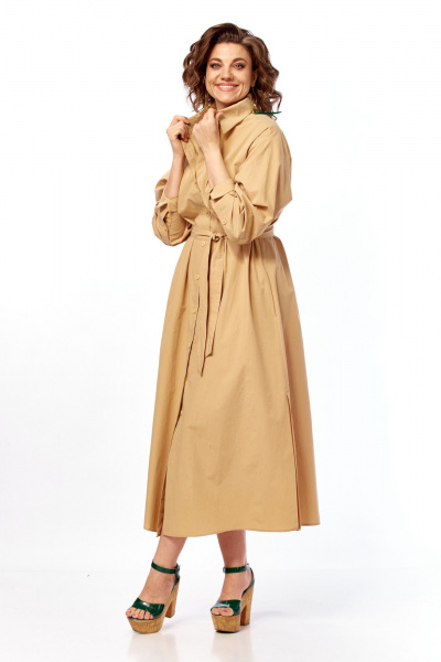 Платье Диомант 2170 карамель - фото 13