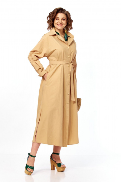 Платье Диомант 2170 карамель - фото 11