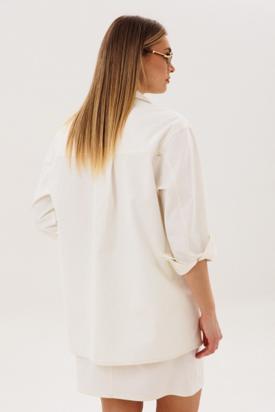 Рубашка, юбка Fantazia Mod 5397 молочный - фото 7