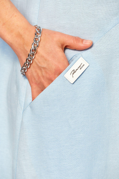 Платье Диомант 2172 голубой - фото 10