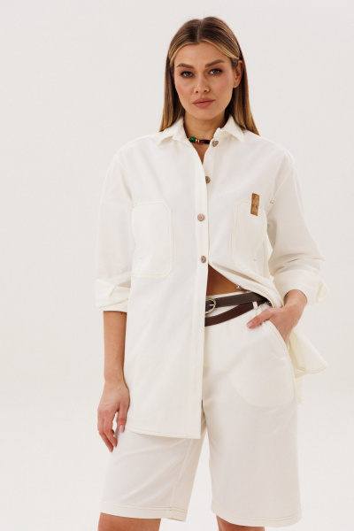 Бальзам для рук, бант, кюлоты, рубашка Fantazia Mod 5411 молочный - фото 6