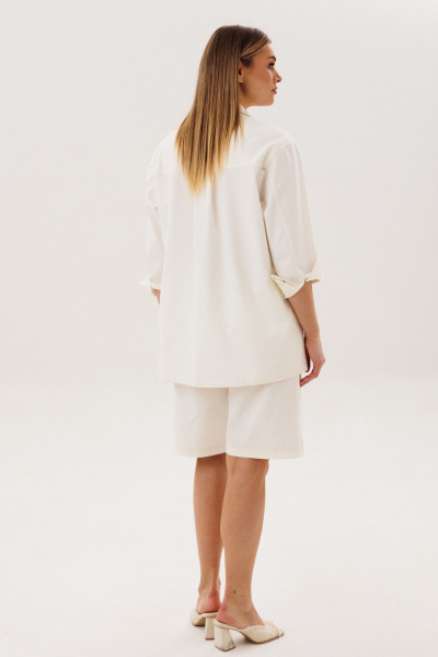 Бальзам для рук, бант, кюлоты, рубашка Fantazia Mod 5411 молочный - фото 4