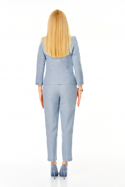 Брюки, жакет DOGGI 2848/1 голубой - фото 5