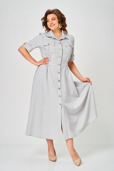 Платье Svetlana-Style 2314 серый - фото 3