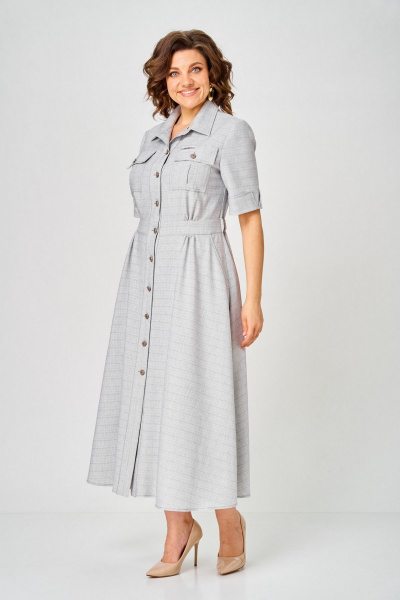 Платье Svetlana-Style 2314 серый - фото 4