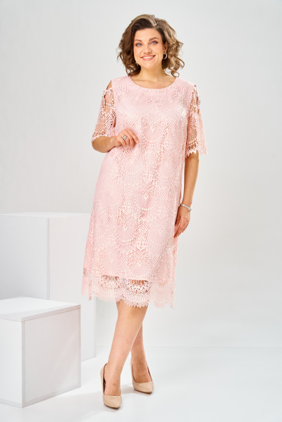 Платье Romanovich Style 1-2181 розовый - фото 2
