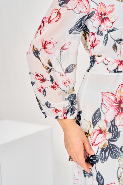 Платье Romanovich Style 1-2769 красные_цветы - фото 10