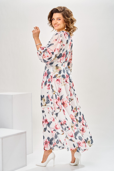 Платье Romanovich Style 1-2769 красные_цветы - фото 11