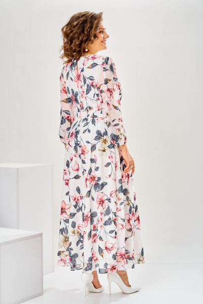 Платье Romanovich Style 1-2769 красные_цветы - фото 12