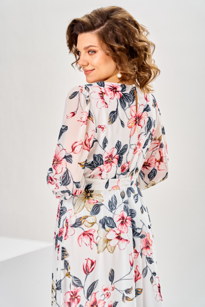 Платье Romanovich Style 1-2769 красные_цветы - фото 6