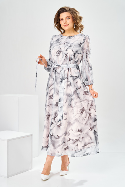 Платье Romanovich Style 1-2769 графит - фото 2